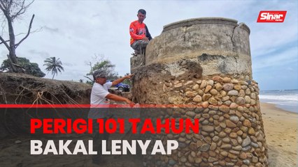Perigi ratusan tahun bakal lenyap ditelan ombak