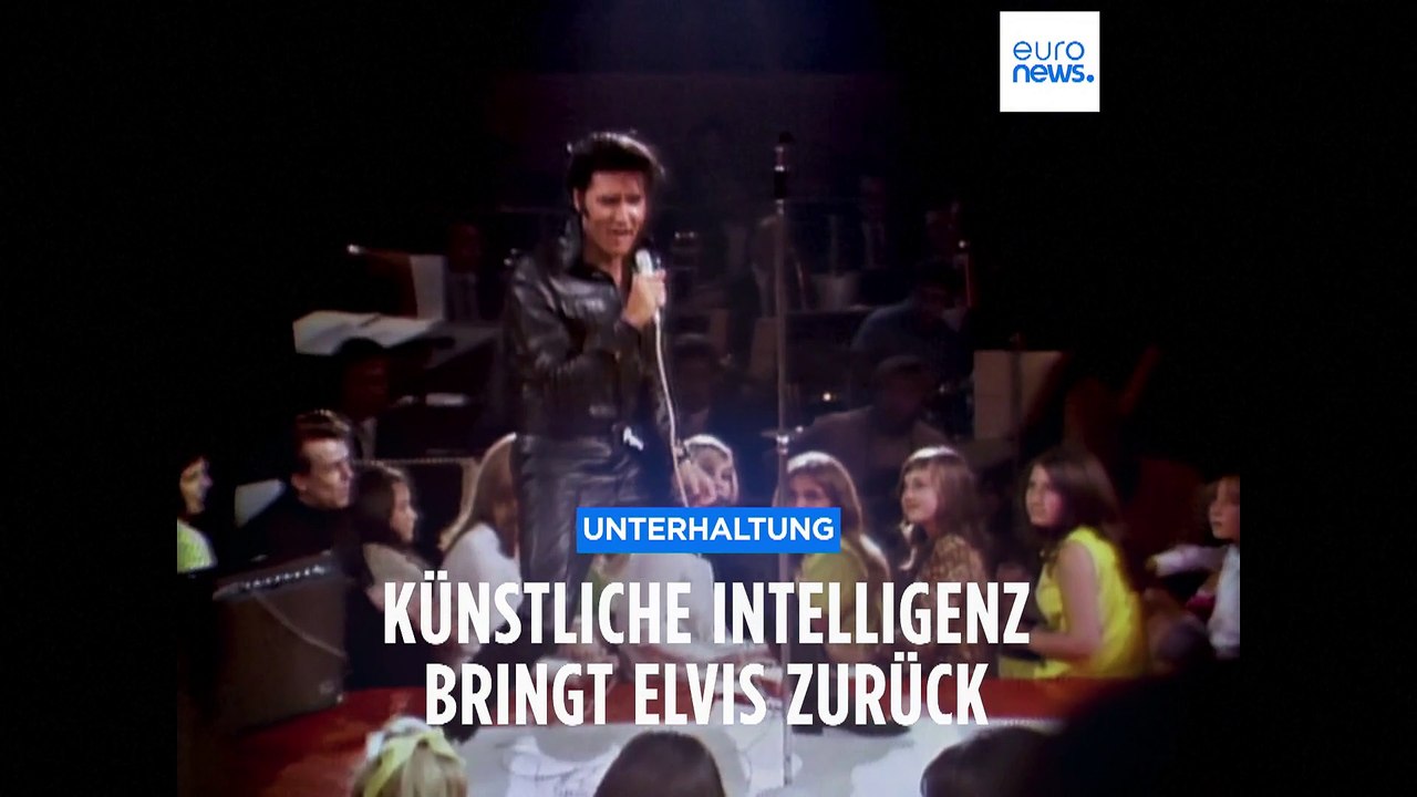 Hologrammshow in London will Elvis Presley wieder aufleben lassen