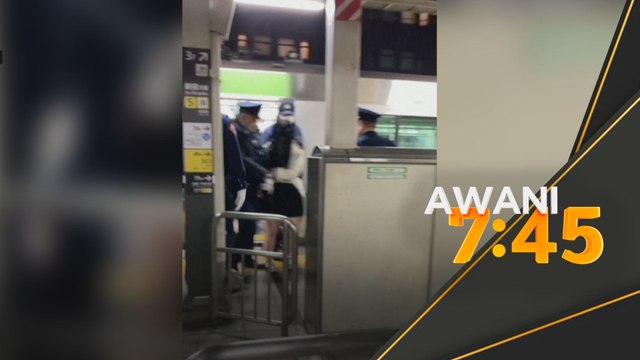 Tiga cedera ditikam wanita di stesen kereta api di Tokyo
