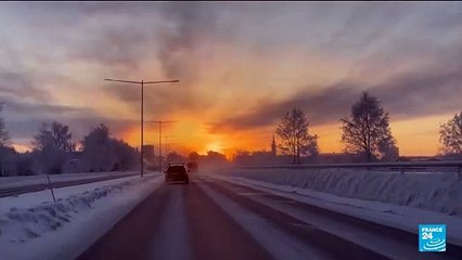 Sweden sees record cold as temperatures plunge below -40 Celsius