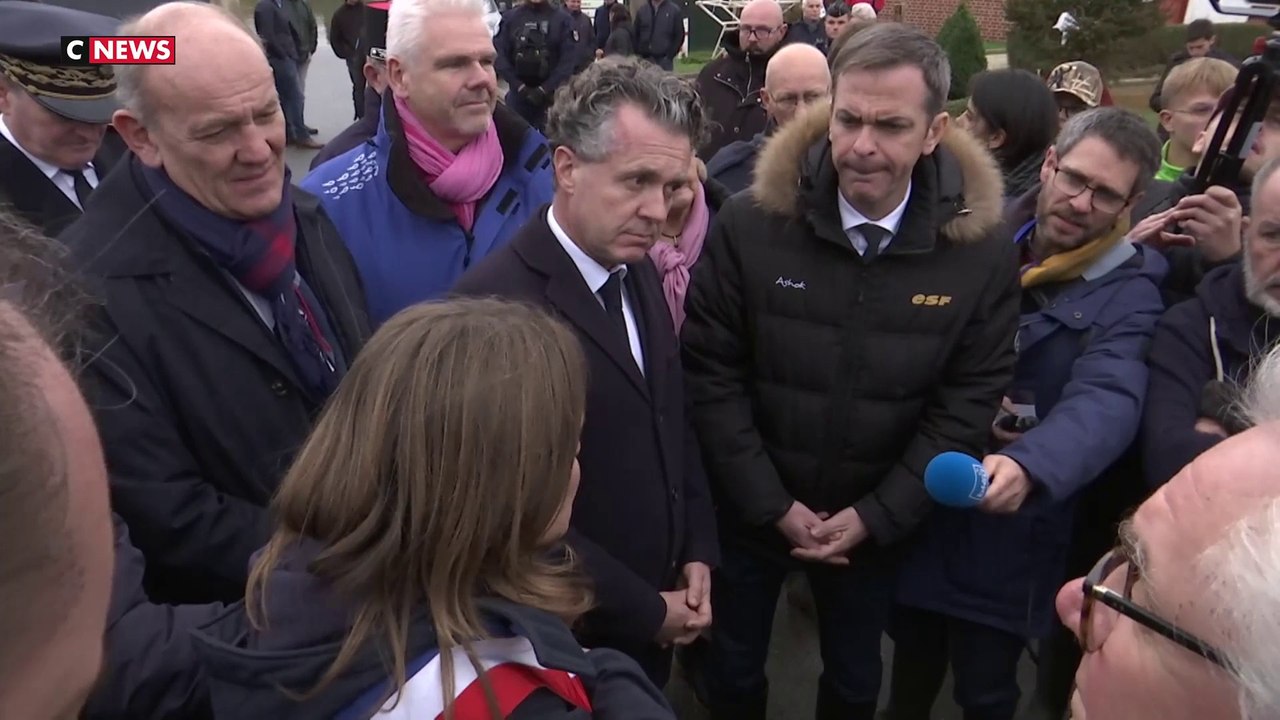 Pas-de-Calais : un échange tendu entre Christophe Béchu et un habitant