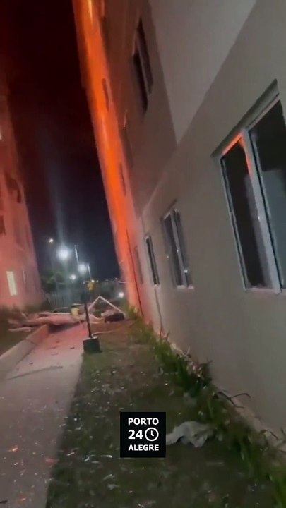 Explosão após vazamento de gás deixa oito feridos em condomínio de Porto Alegre