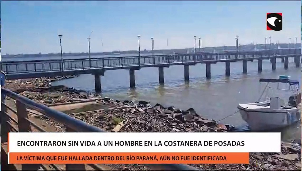 Encontraron sin vida a un hombre en la Costanera de Posadas - Vídeo ...