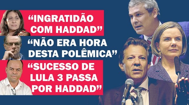SÃO SEMPRE OS 3, HADDAD, GLEISI E LINDBERGH, E ISSO NÃO É BOM PARA ELES | Cortes 247