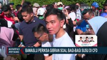 Kata Gibran Usai Diperiksa Bawaslu Buntut Bagi-Bagi Susu di CFD