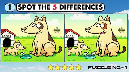 Spot The Difference : Only Top 1%【Find The Difference #9】