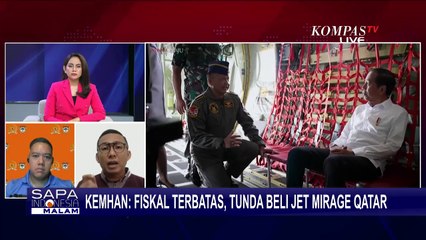 Télécharger la video: Alasan Kemenhan Tunda Beli Pesawat Tempur Bekas dari Qatar, Begini Kata Pengamat Militer