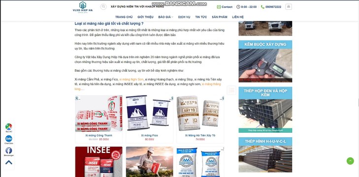 Báo giá Xi Măng xây dựng +13 loại xi măng thương hiệu chất lượng