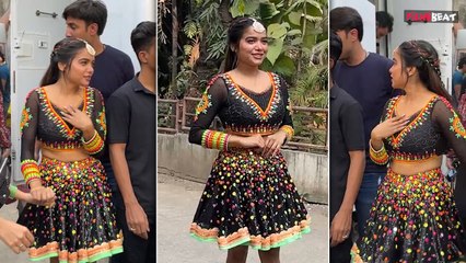 Manisha Rani को Fans की भीड़ ने घेरा तो Uncomfortable हुई Actress ने ऐसे बनाया मुंह, Viral हुआ Video