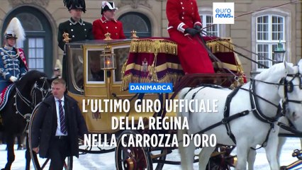Danimarca, la regina Margherita II fa la sua ultima apparizione cerimoniale prima dell'abdicazione