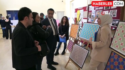 Muş'ta İslami Geometrik Süslemeler Sergisi Açıldı