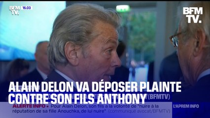 下载视频: Alain Delon va déposer plainte contre son fils Anthony a annoncé l'avocat de la star du cinéma