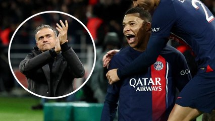 Mbappé backs Luis Enrique and highlights the improvement in PSG