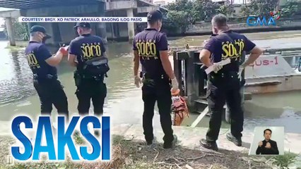 Bangkay ng lalaki, natagpuang palutang-lutang sa Marikina River | Saksi