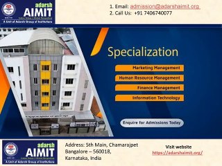 Best MBA Colleges in Bangalore