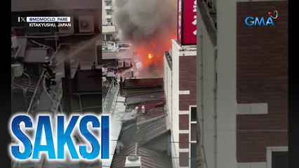 Mga restaurant at shopping arcade sa Japan, nasunog | Saksi