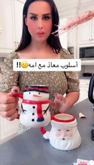 احتفال هند القحطاني بالكريسماس
