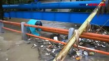 Sungai Cibarengkok Banjir Rendam Jalanan Klapanunggal Usai Hujan Deras Guyur Bogor