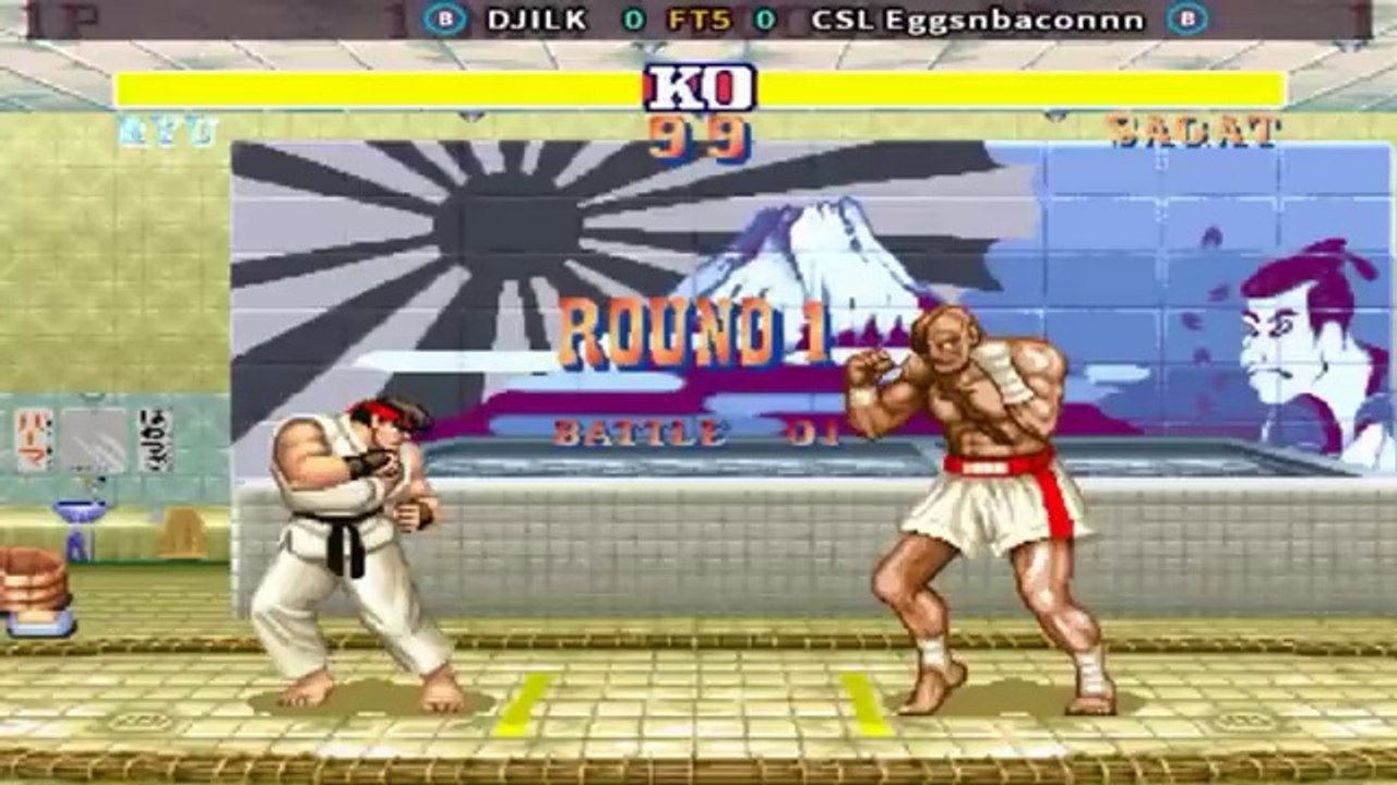 DJILK vs CSL Eggsnbaconnn - Street Fighter II'_ Hyper Fighting - FT5