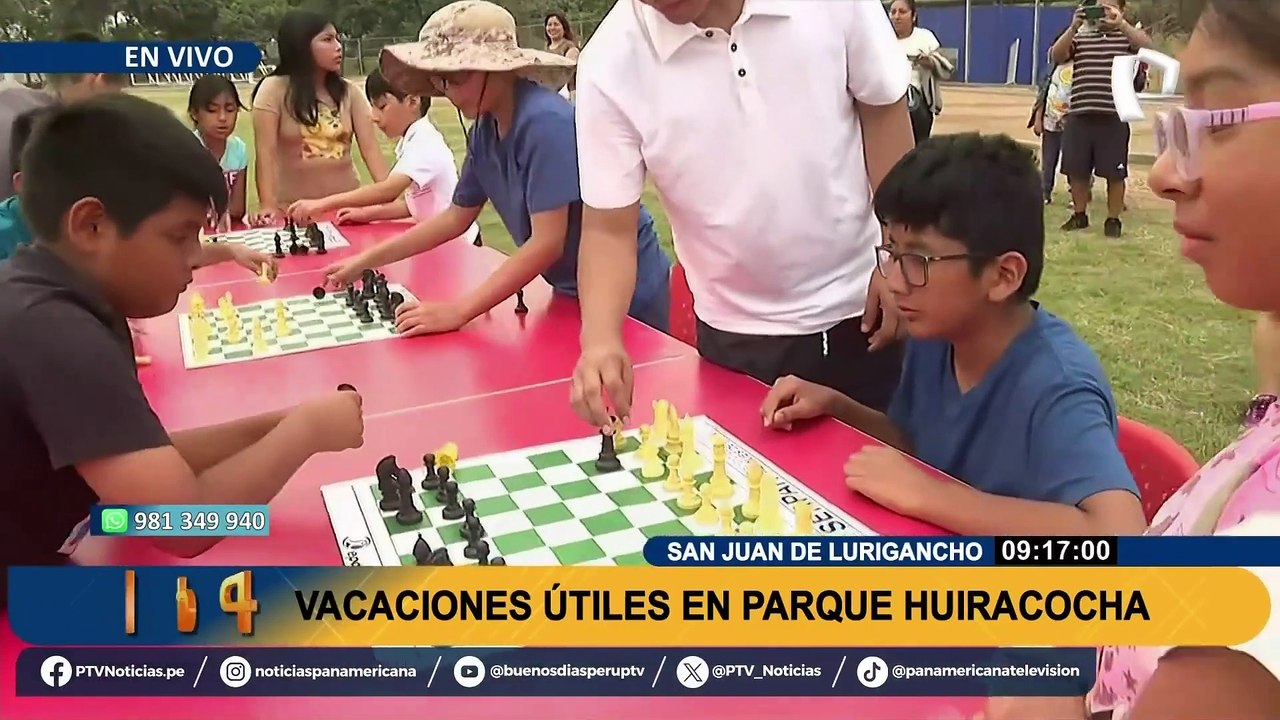 Vacaciones útiles en SJL: ofrecen talleres para niños y jóvenes en parque Huiracocha