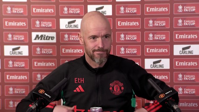 Wigan v Man Utd: Erik ten Hag press conference
