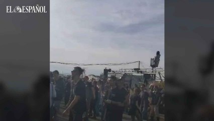 VÍDEO | La rave instalada en Fuente Álamo continúa con la vista puesta en el fin de semana