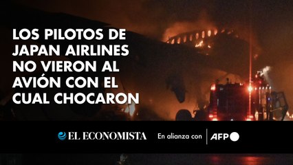 Los pilotos de Japan Airlines no vieron al avión con el cual chocaron