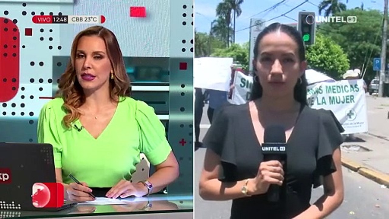 Trabajadores de la maternidad Percy Boland protestan por la falta de espacio en salas