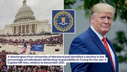 Trump's Edge? New Poll Shows Public Opinion Shifting Over Ex-President's Role In Jan. 6 Capitol Riots: 'They Were Whipped Into A Frenzy By FBI'