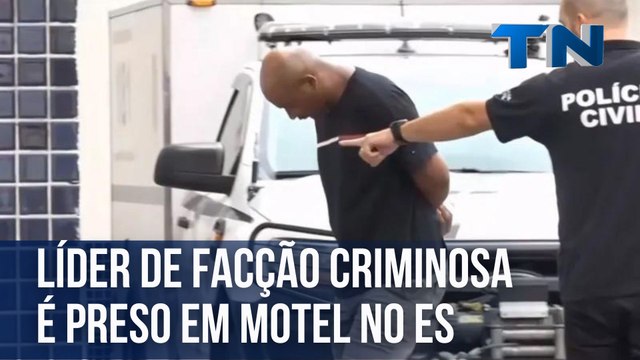 Líder de facção criminosa é preso em motel na Grande Vitória