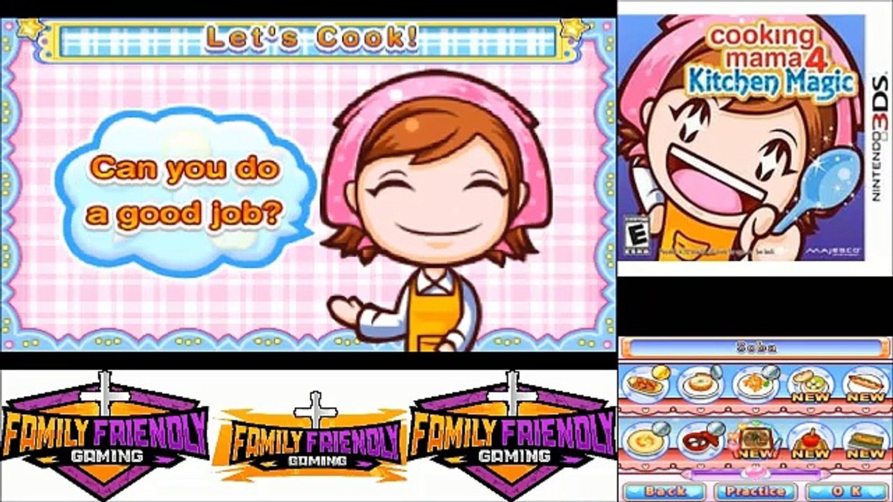 Cooking Mama 4 Kitchen Magic Soba