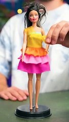 Diy Creepy Barbie_ Crafting A Monstrous One-Eyed Doll! Shorts