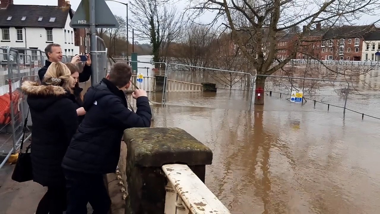 Flooding in Bewdley