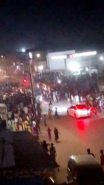 l'ambiance a Mbacke en Face Baolmedias FM près la victoire de Modou Lo