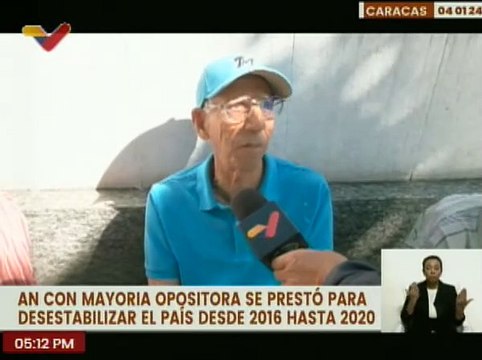 Venezolanos resaltan que la AN opositora conformada en 2016 se prestó para desestabilizar el país