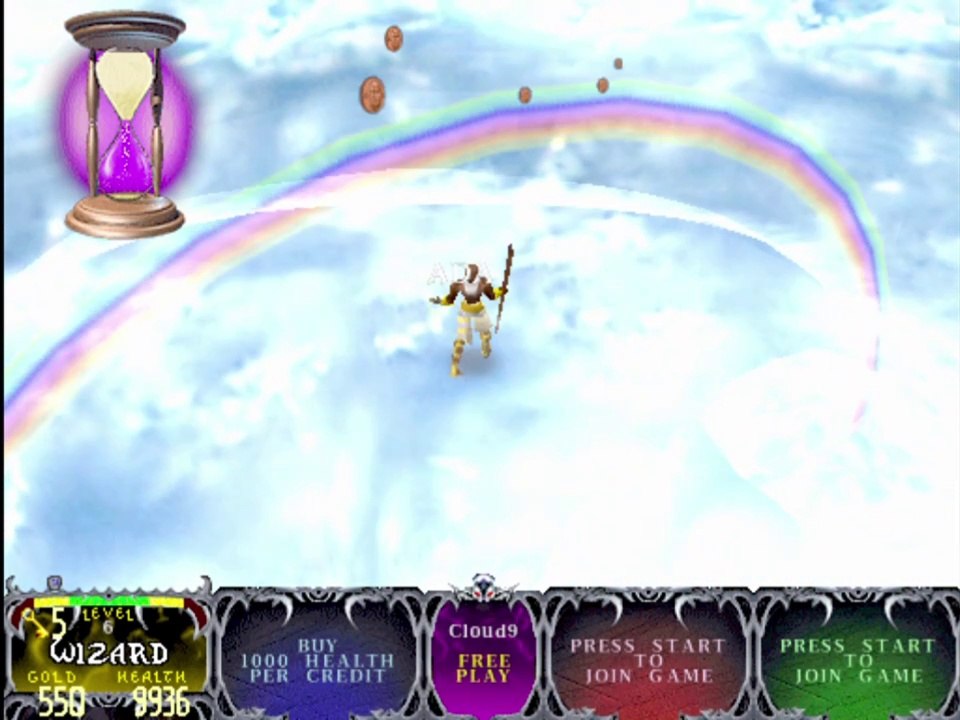 Gauntlet Dark Legacy MAME/Arcade - Cloud 9 Treasure Room