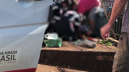 Homem em crise convulsiva é atendido pelo Samu no Floresta