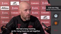 Ten Hag buoyed by 'long, positive' meeting with new United owner, Ratcliffe