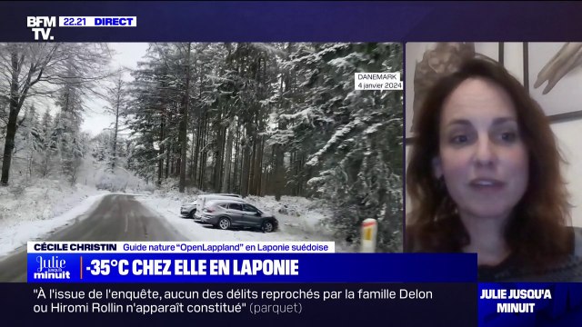 On a eu jusqu'à -40°C dans la journée : Cécile Christin, propriétaire d'une entreprise de chiens de traineau en Laponie suédoise, évoque la vague de froid qui s'abat sur le nord de l'Europe