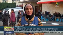 Régimen sionista prosigue sus ataques contra Gaza central y meridional