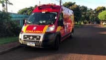 Acidente de trânsito no Brasmadeira deixa duas pessoas feridas