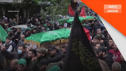 Ribuan hadir pengebumian Saleh Al-Arouri