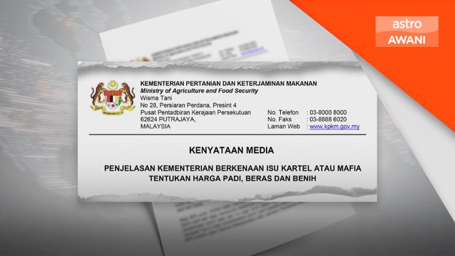 KPKM nafi wujud kartel tentukan harga padi, beras dan benih