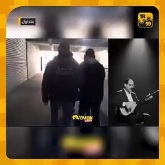 قالن يعزف البزق مع مشاهد اعتقال خلية التجسس .. فيديو