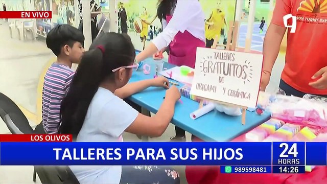 Municipio de Los Olivos ofrece más de 40 disciplinas en sus talleres de verano para todas las edades