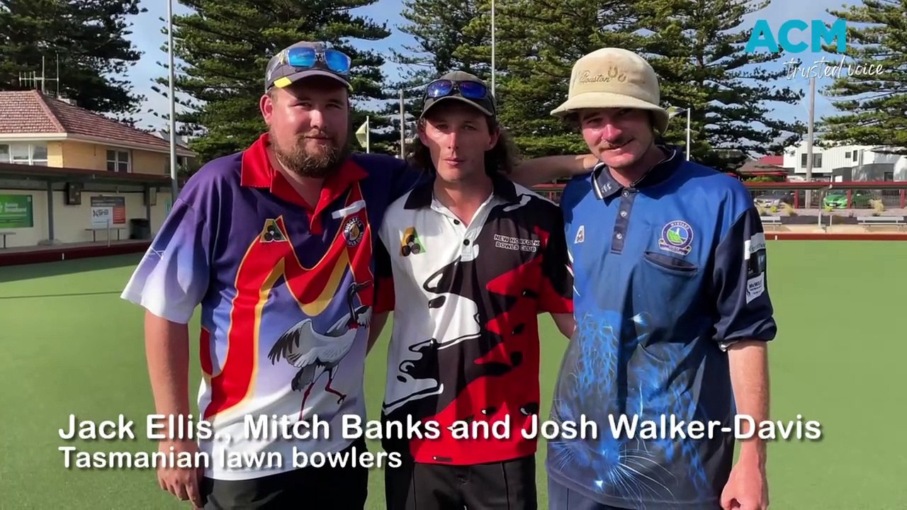 Lawn bowls Tasmania trio wins event in Warrnambool video Dailymotion