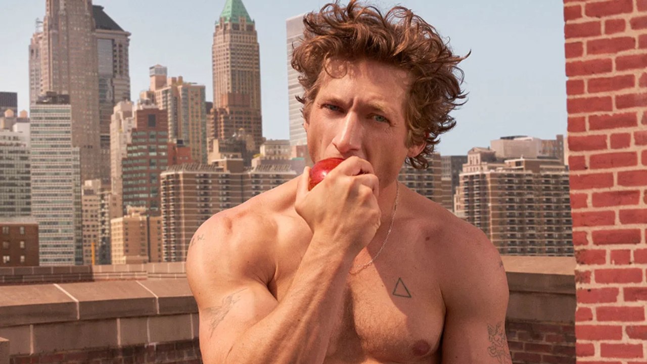 Jeremy Allen White Strips Down in Steamy New Calvin Klein Campaign | THR News Video