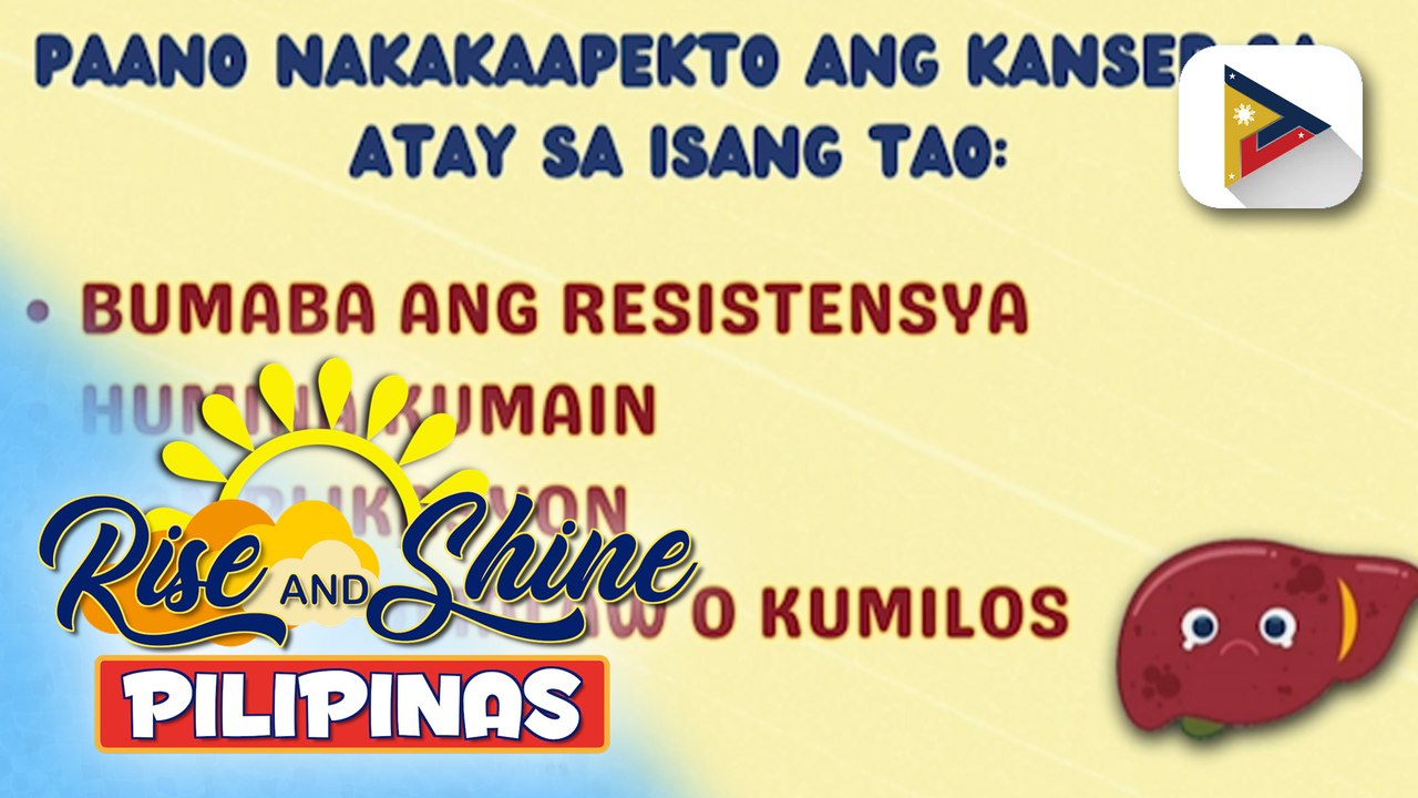 SAY ni DOK | Liver Cancer Awareness and Prevention Month