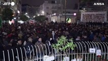 Cisgiordania, manifestazione a Ramallah dopo la morte del numero due di Hamas