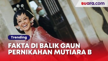 Fakta di Balik Gaun Pernikahan Mutiara Baswedan, Hasil Rancangan Didit Hediprasetyo Putra Prabowo Subianto
